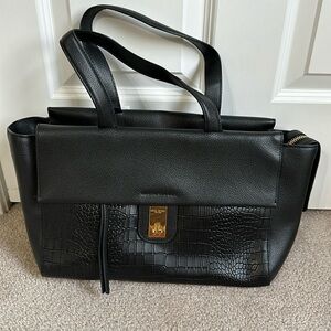 Henri Bendel black tote NWT
